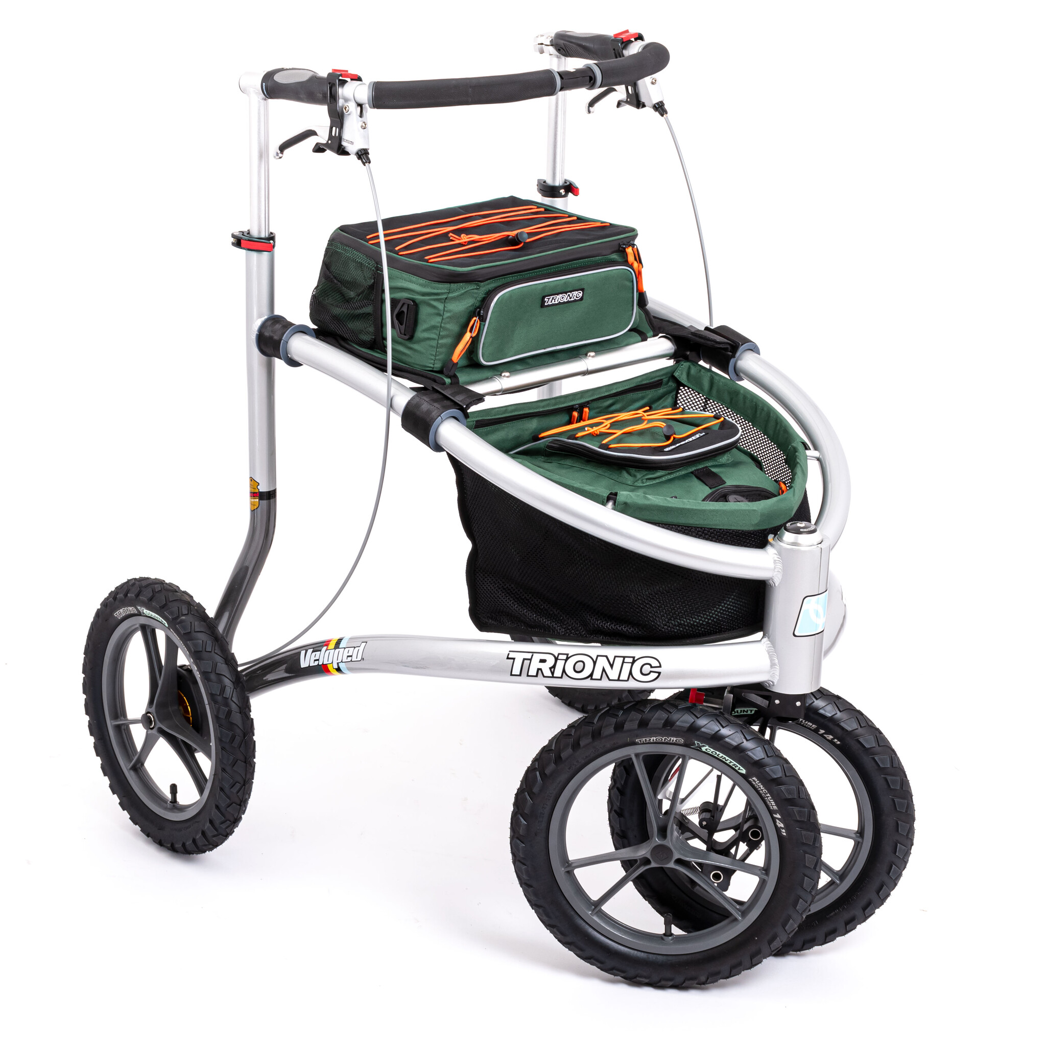 Veloped Trek 14er L vert/noir/orange
