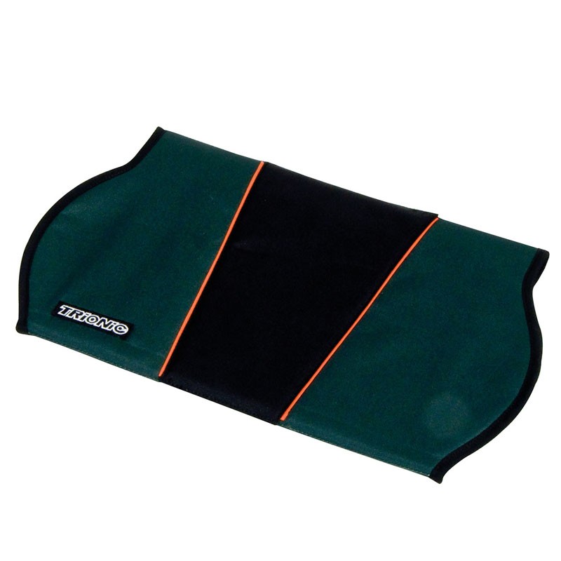Couverture de siège Trek vert/noir/orange