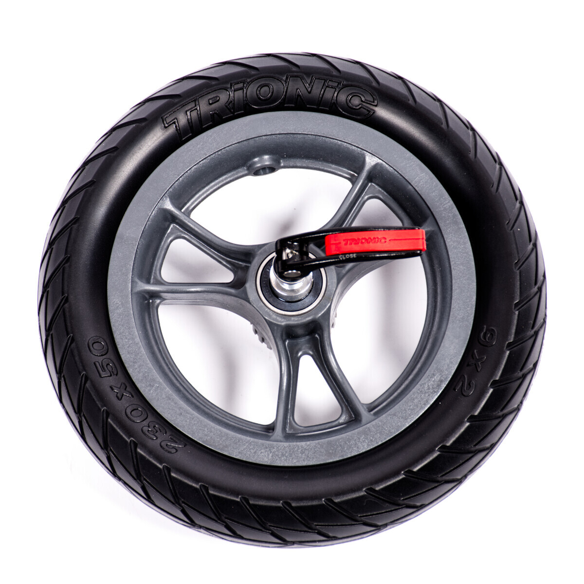 Walker 9er roue avant 9" Droit complet