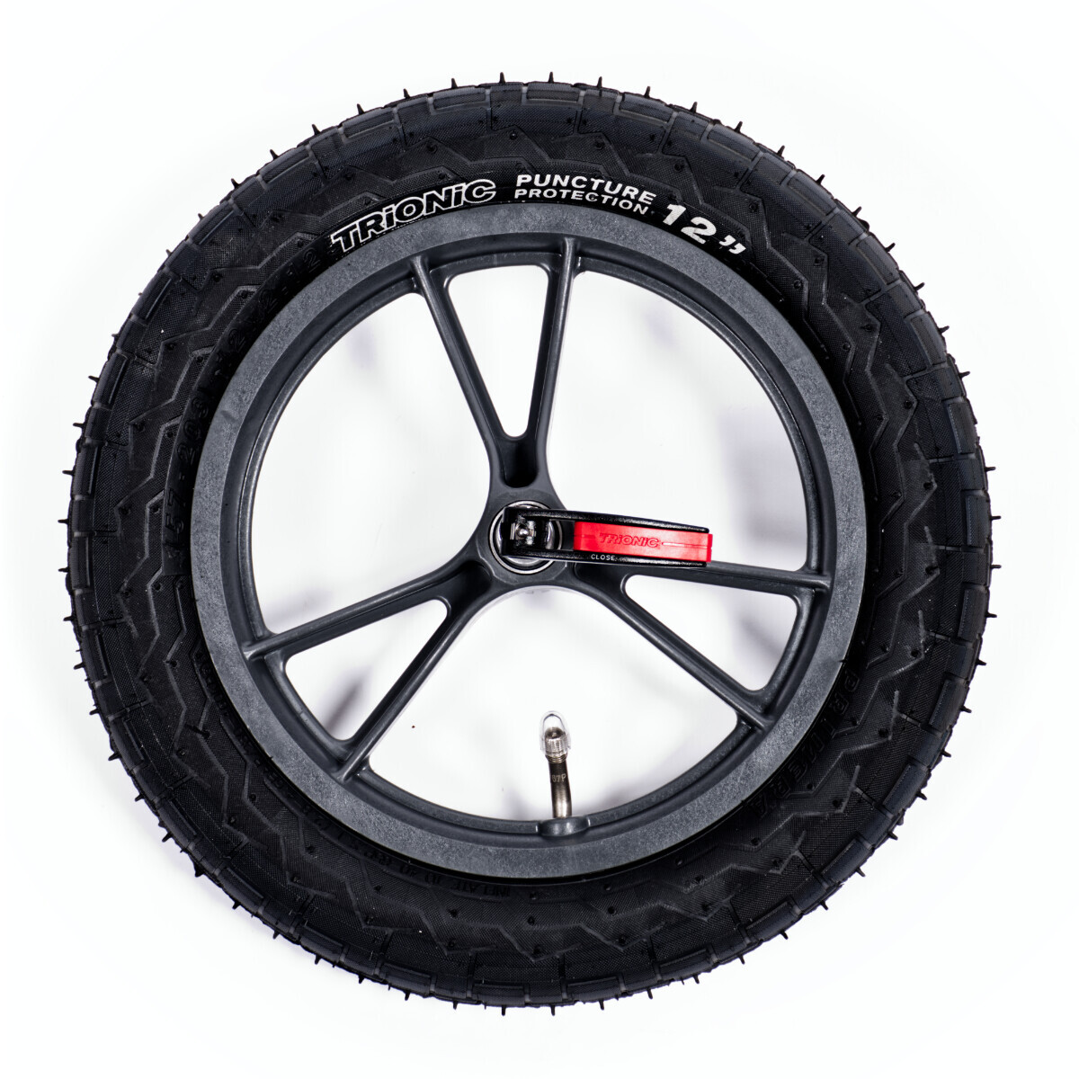 Walker 12er roue avant 12" R complète