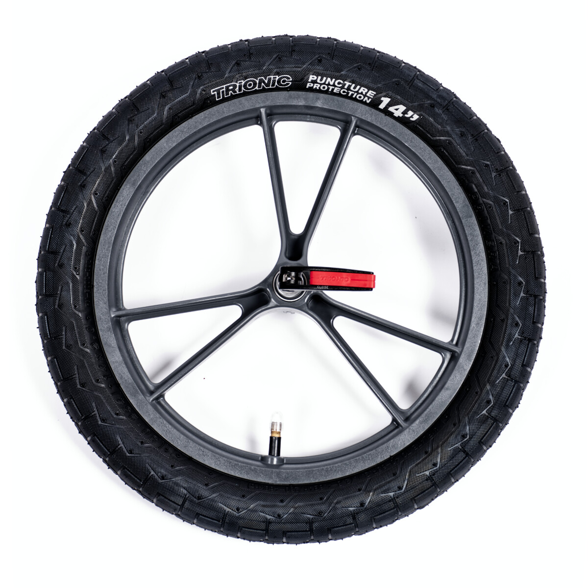 Walker 14er roue avant 14" G complète