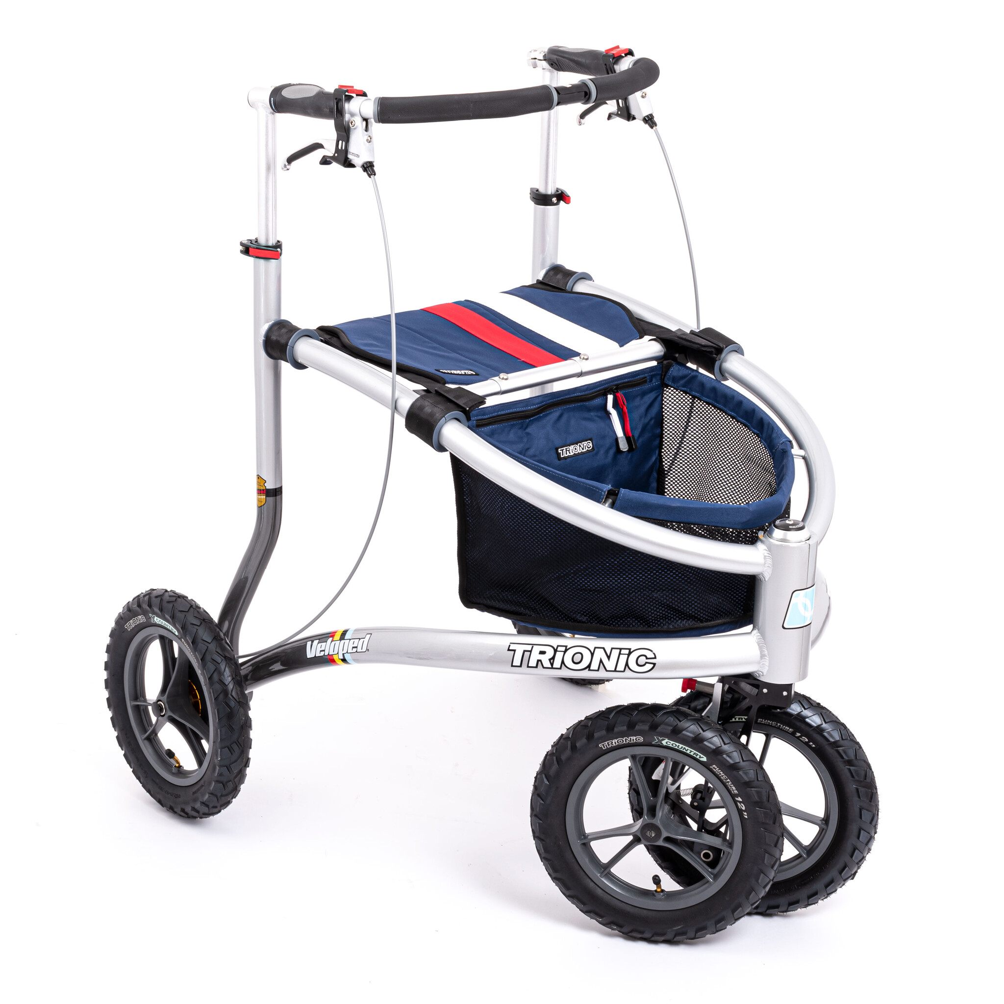 Veloped Sport 12er L bleu marin/ rouge/ blanc