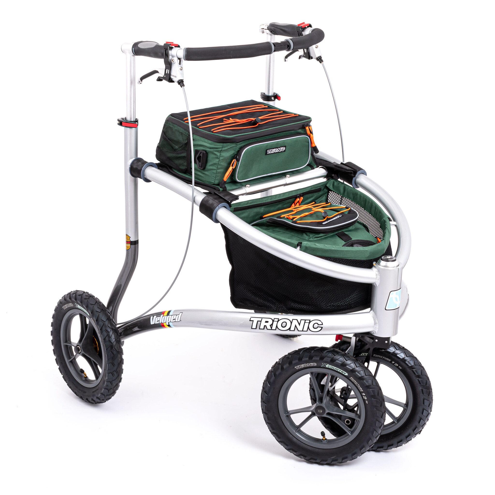 Veloped Trek 12er L vert/noir/orange