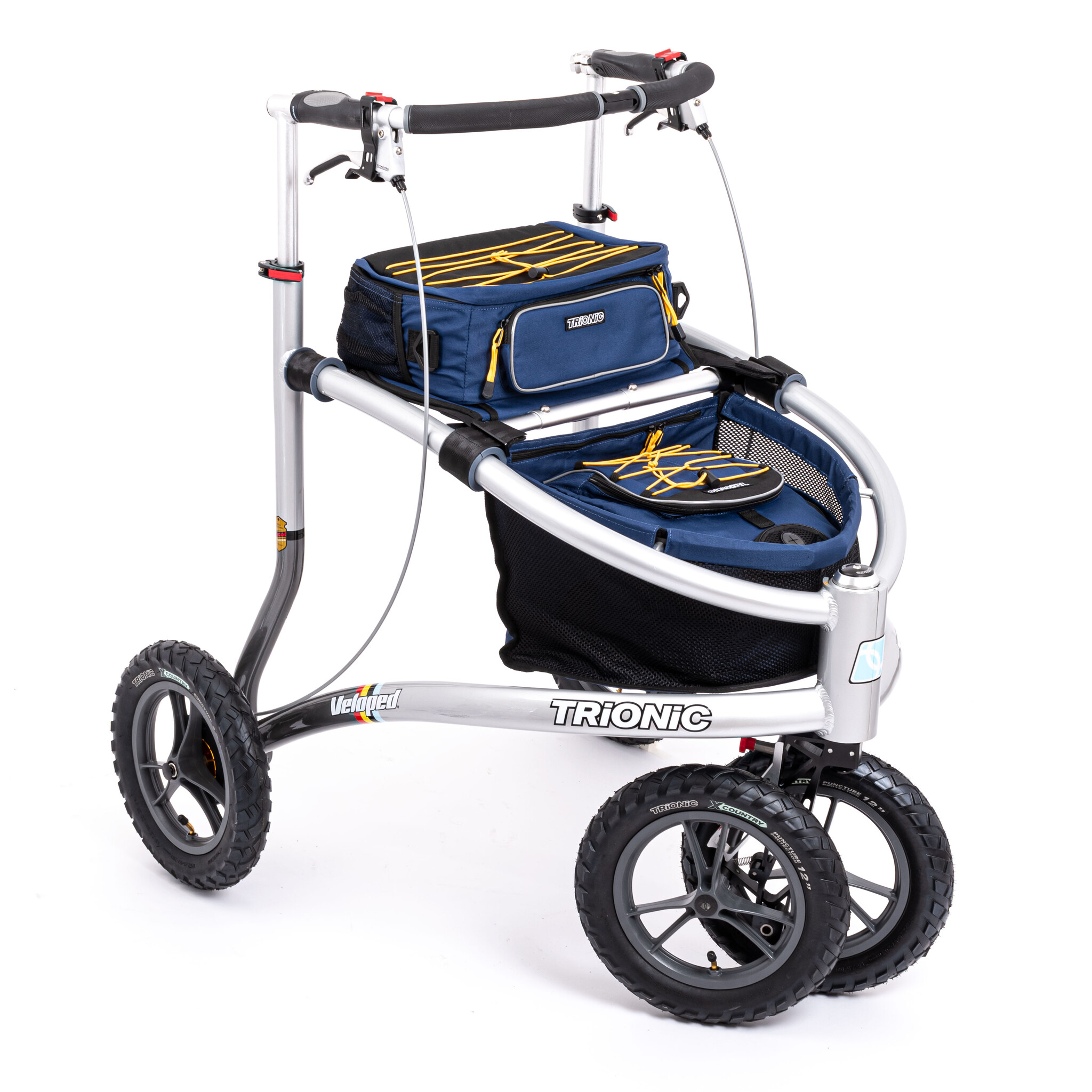 Veloped Trek 12er L bleu marin/noir/jaune